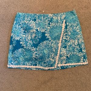 Lilly blue skort size 6